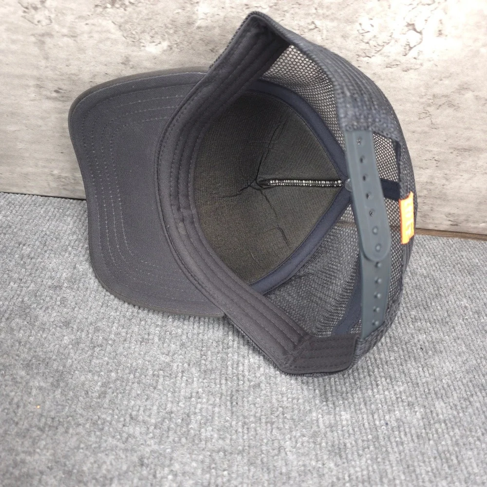 Salt Life Hat Cap Youth Snap Back Black Peace Love And Sun Beach Surf Trucker